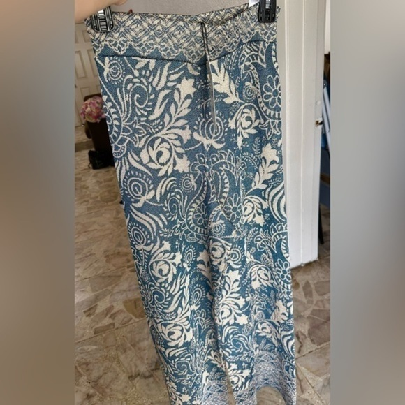 Zara Jacquard Trousers Pants 1822/008/440 - Picture 7 of 13